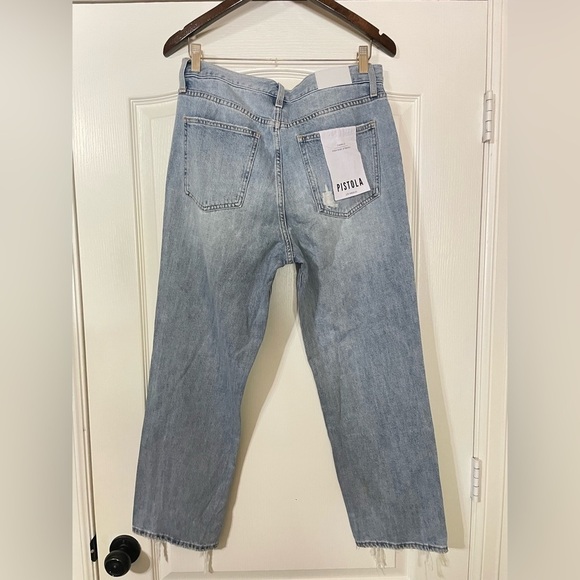 PISTOLA Charlie Ruthless Ripped Straight Leg Jeans - Picture 10 of 15